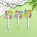 Valentine's Day Heart Charms Set, Decorative Rose and Flower Designs - Image 5