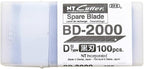 NT CUTTER 9mm Snap-Off Precision Blades, 30 Degree Blades, 100-Blade/Pack - Image 4