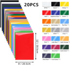 IModeur 20 Pack Heat Transfer Vinyl Sheets - Image 2