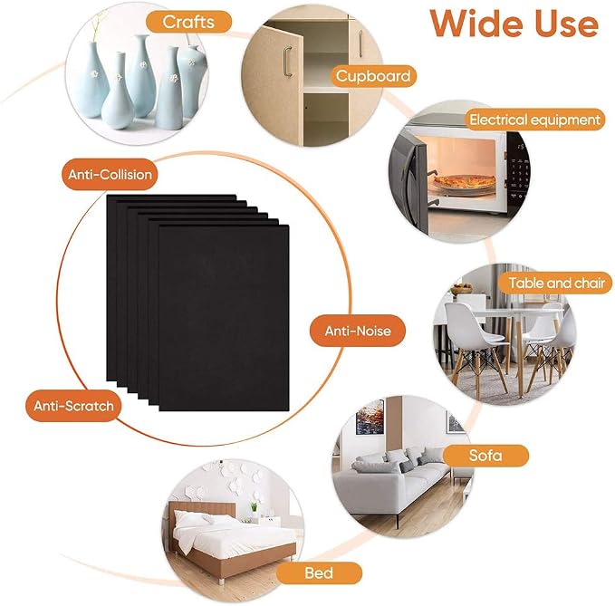 BENECREAT 10PCS 3mm Thick Self-Adhesive Foam Sheet 8.3x11.8" Insulation Foam - Image 7