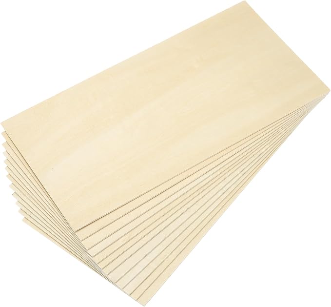 PATIKIL 8x16x1/8 Basswood Sheets by PATIKIL