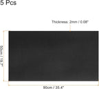 MECCANIXITY EVA Foam Sheets Black 35.4 Inch x 19.7 Inch 2mm Thick Crafts Foam - Image 2