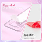 BQAN Double Sided Nail Tape for Press On Nails Display 12 Sheets | 360Pcs Clear - Image 7