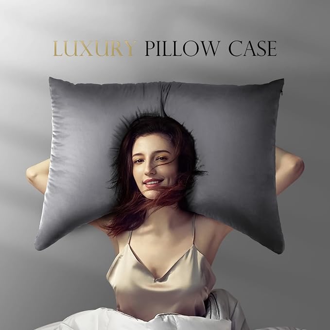 Cooling Side Sleeper Pillow Cases Queen Size Set of 2 - Image 6