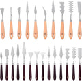 29 Pcs Palette Knife Set, Stainless Steel Palette Knife by Unknown