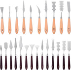 29 Pcs Palette Knife Set, Stainless Steel Palette Knife by Unknown