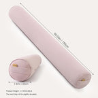 Body Pillow for Adults, Long Round Pillow, Big Cylindrical Pillow, Large Full - Image 2