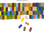 Lanyani 400 Pieces/17.6oz Rectangle Mosaic Tiles Stained Glass - Image 4
