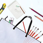 Opret 4 Pack 19x25 inch Art Portfolio Bags, Artwork Storage Case - Image 7