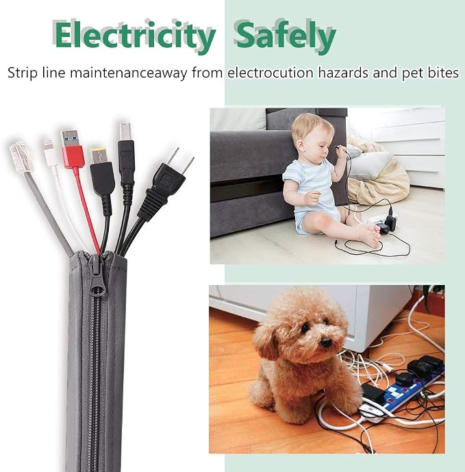 StangH Cable Management Sleeve Organizer - Image 6