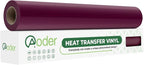 Aoder Maroon Heat Transfer Vinyl by AoderDTFTransferFilm
