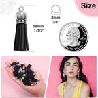 Keychain Tassels Bulk, Paxcoo Small Tassels - Image 5