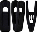 Black Velvet Hangers Clips 50 PCS, Non-Slip Velvet Clips for Suit Pant Skirt Hanger, Strong Finger Clips Perfect for Thin Flocking Hangers