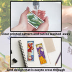 ACRNIGHEET 6PCS Cross Stitch Bookmark Kit - Image 3