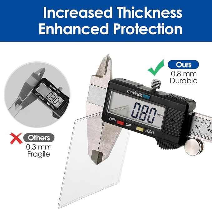 MaxGear Medicare Card Protector Sleeves, 12 Pack | 12 Mil Thickness, - Image 3
