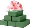 6 Pack 5.5"L x 3.1"W x 1.6"H Floral Foam Blocks, Styrofoam by Mkobon