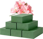 6 Pack 5.5"L x 3.1"W x 1.6"H Floral Foam Blocks, Styrofoam by Mkobon