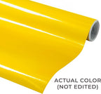 VViViD DECO65 Yellow Gloss Permanent Adhesive Craft Vinyl - Image 2