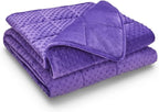 TONGDADA Minky Weighted Blanket | 40''x60'', 10lbs | Cozy and Soft Minky - Image 2