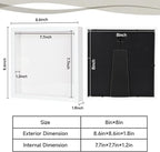 8x8 Shadow Box Frame Display Case - Image 2