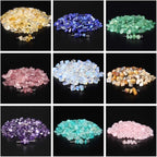 Natural Chip Stone Beads 5-8mm Garnet About 400 Pieces Irregular Gemstones - Image 4