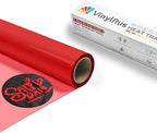 VinylRus Red Puff Vinyl Heat Transfer -12” x 6ft Puffy 3D Iron on Vinyl by VinylRus
