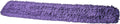 Commercial Dust Mop Replacement Head – 48 x 5 in. Cotton Nylon Reusable Mop Head – Industrial Dust Mop Refill for Floor Cleaning & Janitorial Supplies, Purple