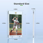 Skyhill 200ct Magnetic Card Holders, 35pt Acrylic One Touch Card Holder - Image 4