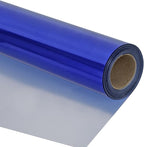 guangyintong Soft Metal Heat Transfer Vinyl Glossy Blue HTV Rolls, HTV Vinyl by guangyintong
