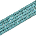 170pcs 5x2mm Natural Turquoise Heishi Disc Rondelle Spacer Stone Semi Precious by LIFAVOVY