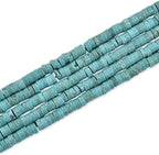 170pcs 5x2mm Natural Turquoise Heishi Disc Rondelle Spacer Stone Semi Precious by LIFAVOVY