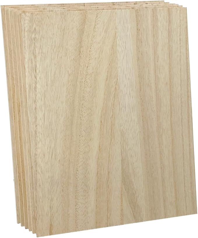 6 Pack MDF Wood Boards 11"x14"-1/4th inch Thick Wooden Planks, Double Sided - Image 7