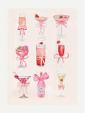 Pink Diamond Art Kits for Adults, 5D DIY Coquette Diamond Painting Kits for by LEZHIJIA