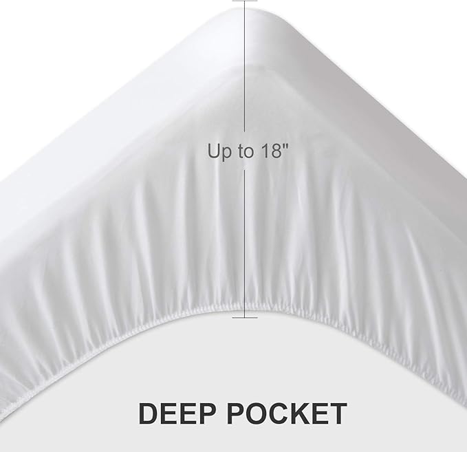 Twin Extra Long Mattress Protector Pad Waterproof Quilted, Breathable & Cooling - Image 7
