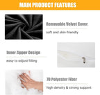 1 MIDDLE ONE Pregnancy Pillow, C Shaped Full Body Pregnant Women Sleeping Pillow - Image 3