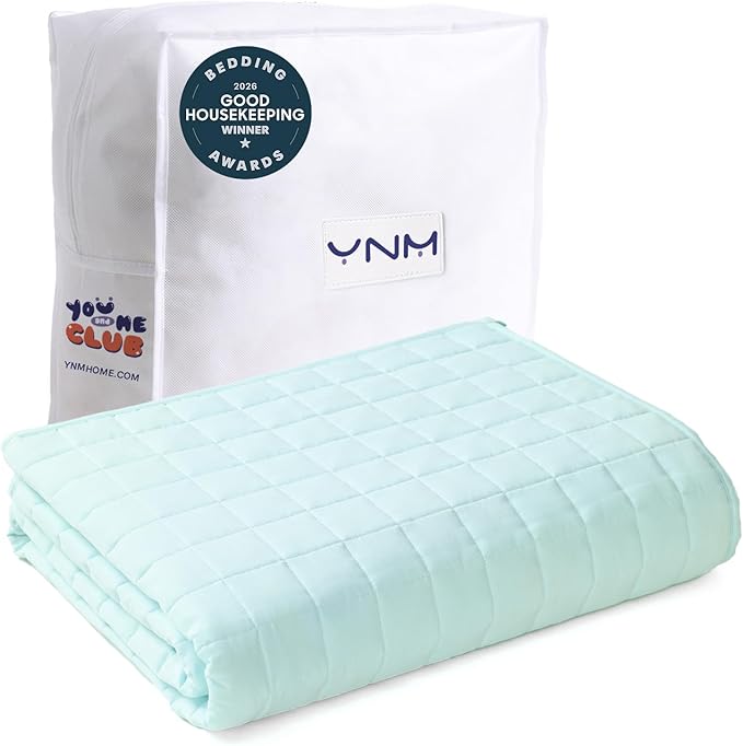 YnM 25lbs Weighted Blanket for Adults, Heavy Bed Throw Blanket by YNM