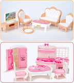 35 Pcs Dollhouse Furniture Accessories Set Mini House Furniture Small Dollhouse - Image 3