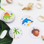 32Pcs 3Inch White Acrylic Ornament Blanks - Image 4