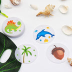 4Inch Clear Acrylic Ornament Circles Blanks - Image 4