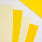 Whaline 18Pcs Felt Fabric Sheets Soft Thick Assorted Yellow Craft Felt Pack - Image 4