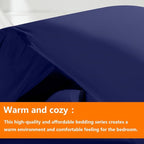 TAIMIT Navy King Comforter Set - Image 2