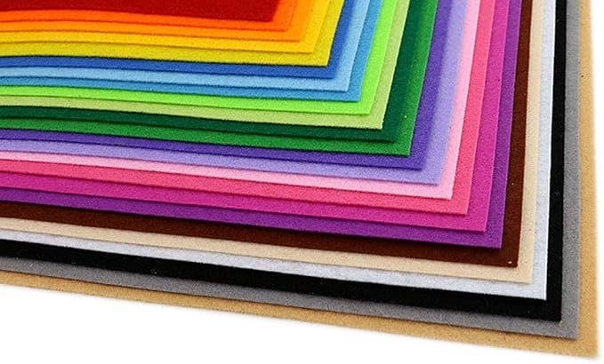 YYCRAFT Craft Soft Felt Sheets 9 Inch X 12 Inch - Image 4