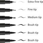 SAYEEC Calligraphy Brush Pens, Refillable Hand Lettering Pen - Image 3