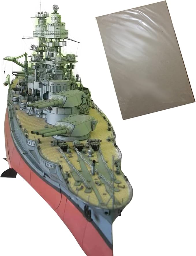 DAGIJIRD 1/250 Scale USS Arizona BB-39 Battleship Paper Model Set Ship Paper by DAGIJIRD