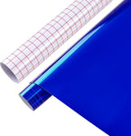 Tintnut Holographic Permanent Vinyl Roll 12in x 5ft Blue Adhesive Vinyl | Solid by Tintnut