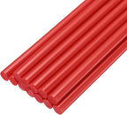 uxcell Mini Hot Glue Sticks for Glue Gun 11mm x 200mm Red 12pcs by uxcell