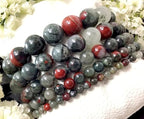 Zenkeeper 108 Pcs African Bloodstone Beads - Image 6