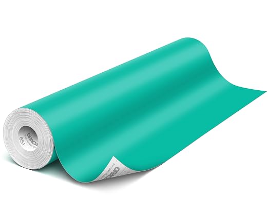 ORACAL 651 Matte Turquoise Vinyl Durable Roll Easy to Weed Permanent Adhesive by Orafol