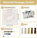 DOODLREAM American Football DIY Punch Needle Embroidery Kit - Image 2