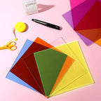 Cindeer 24 Pcs 8 x 8 Inch Colored Cast Acrylic Sheets 0.08'' Thick/ 2mm - Image 6
